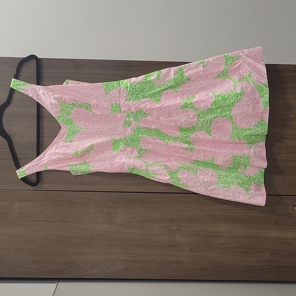 Lilly Pulitzer Lexington Dress Limeade Cheat Ya-Size 00(XXS) - Picture 3 of 15